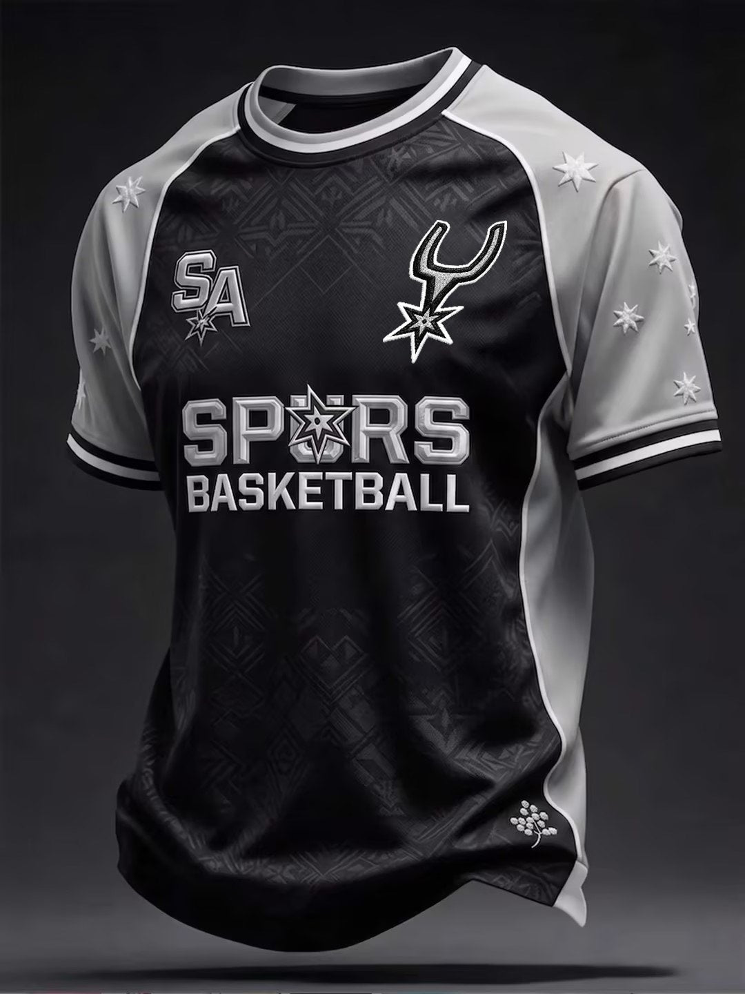Men's Basketball Lovers Printed Casual T-Shirt