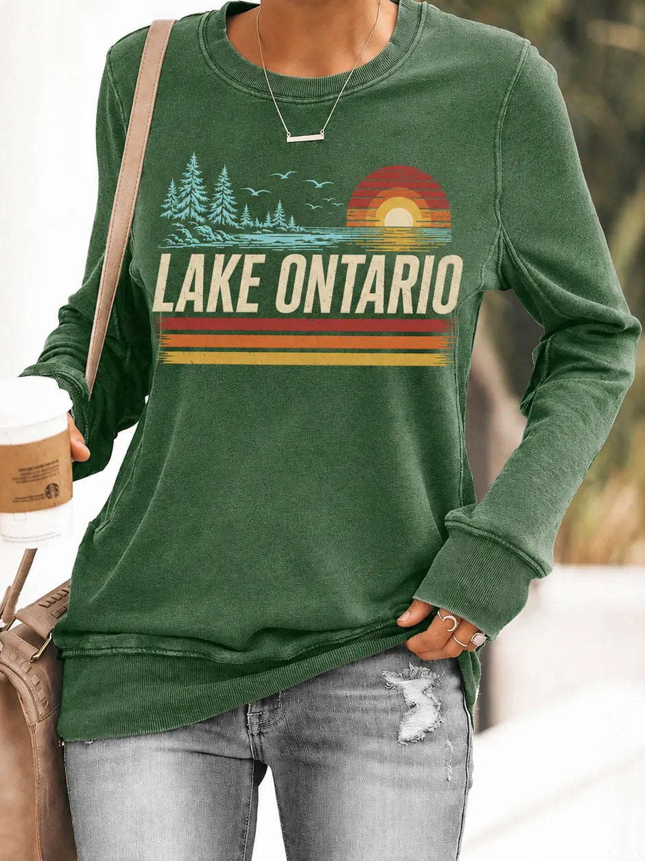 Women's Lake Ontario Always And Forever Sweatshirt