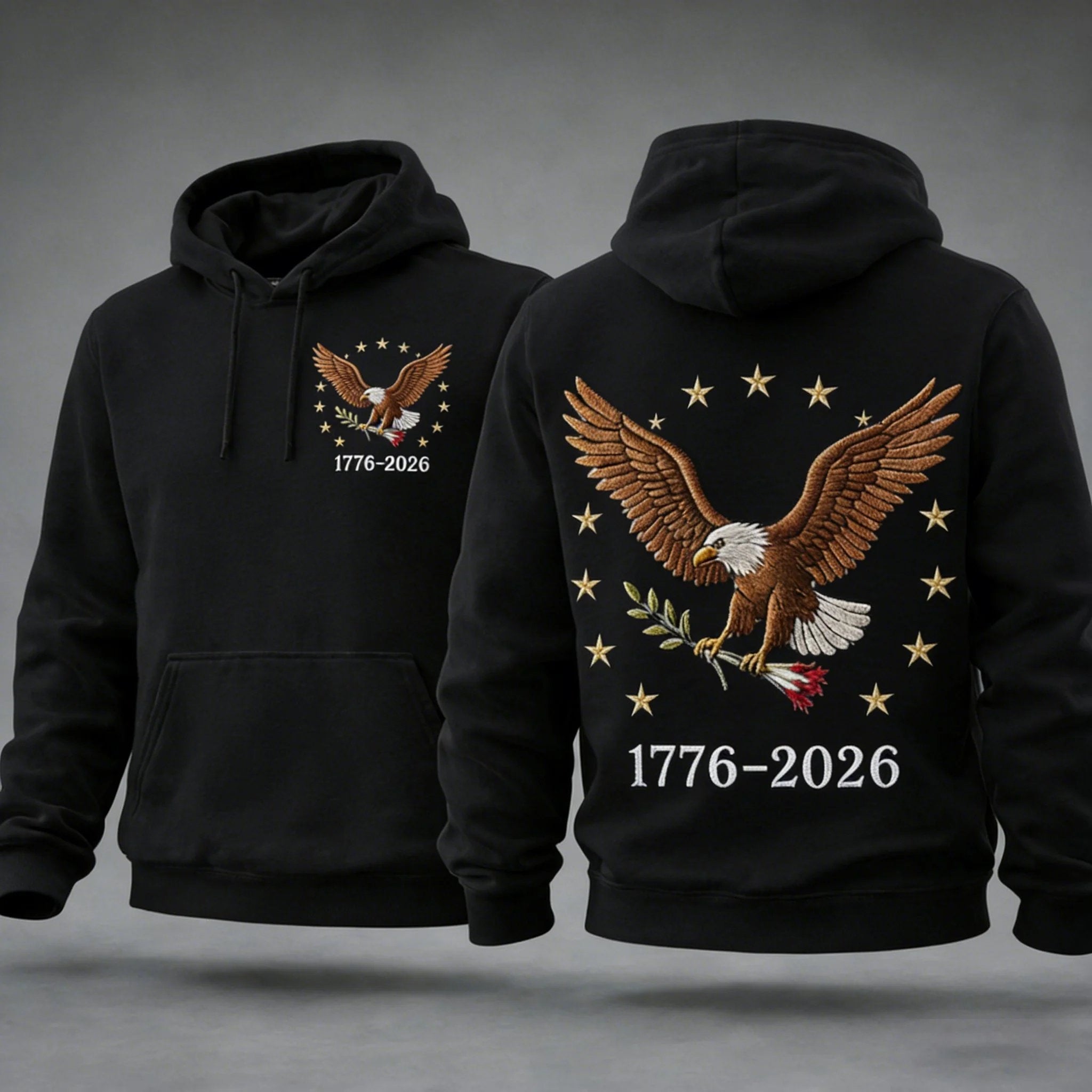 Men's 250 Anniversary Printed Hooded Sweatshirt