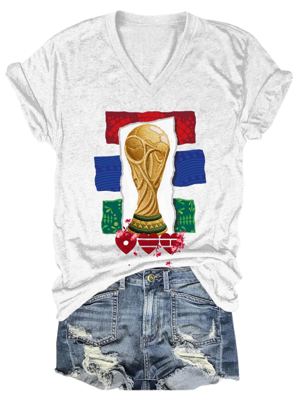 Women's Art Print Casual T-shirt