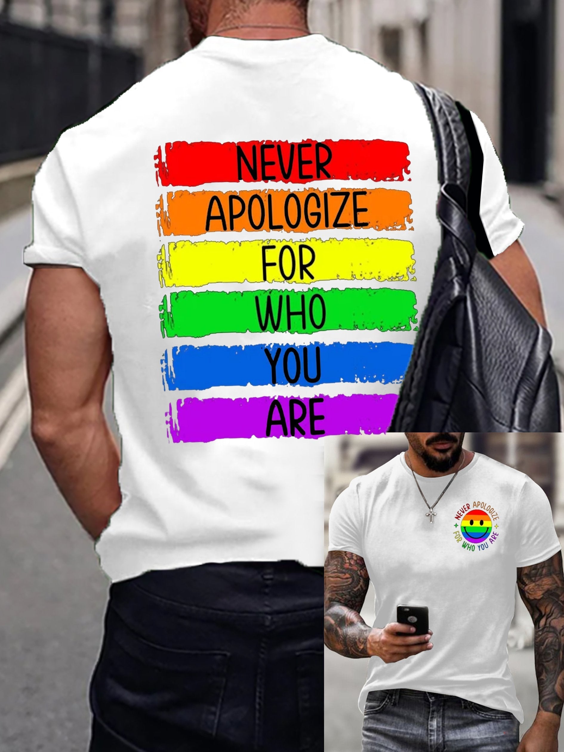 Men's Pride Month Print T-Shirt
