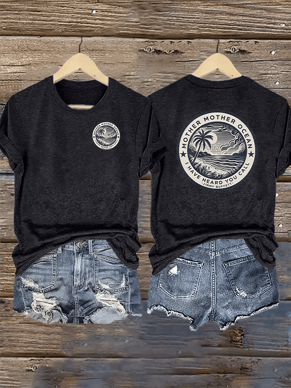 Women's  I HAVE HEARD YOU CALL Print T-Shirt