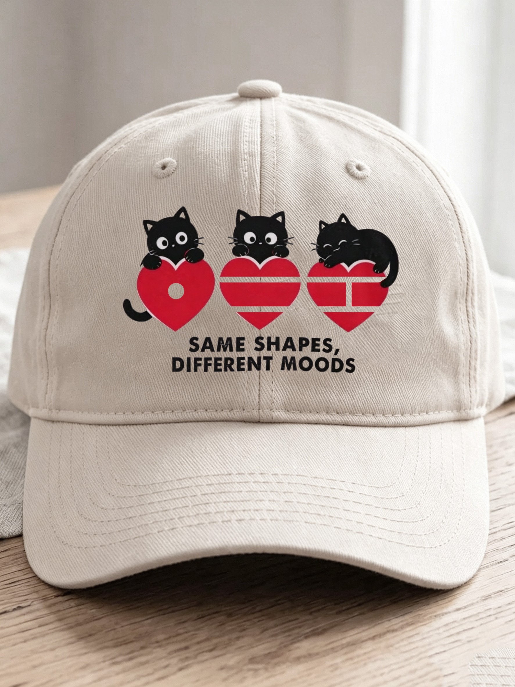 🔥Buy 3 Get 15% Off🔥Hut mit Katzenmuster