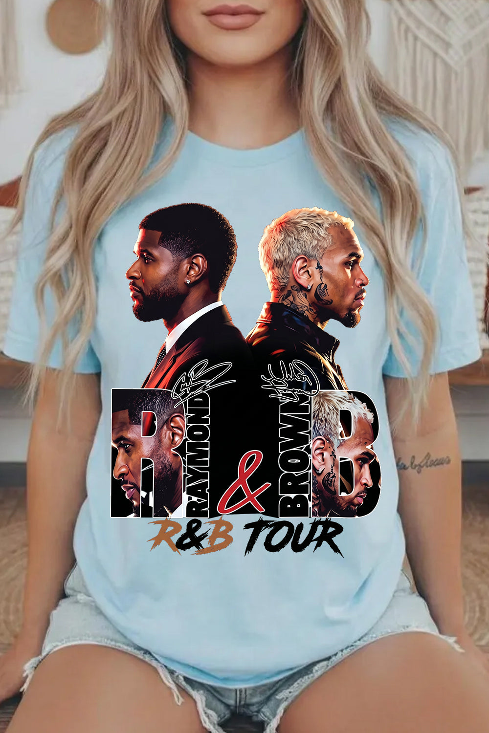 Raymond And Brown Tee For Real Fan For Concert