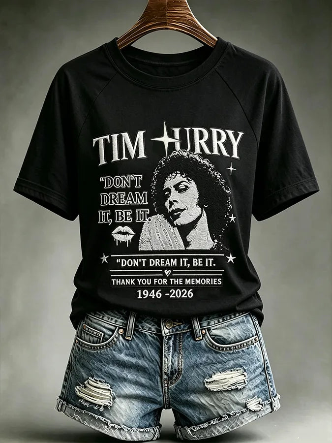 Women's Print Round Neck T-shirt