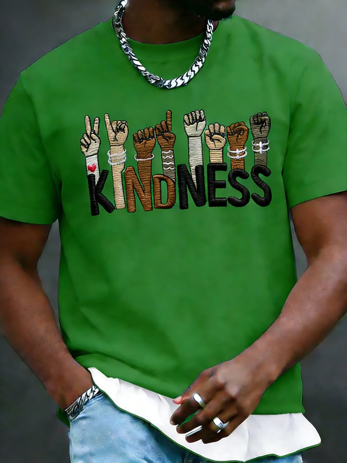 Men's Black History Culture Print Casual Top