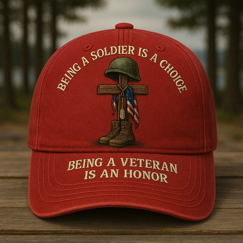Veteran Is A Honor Casual Hat