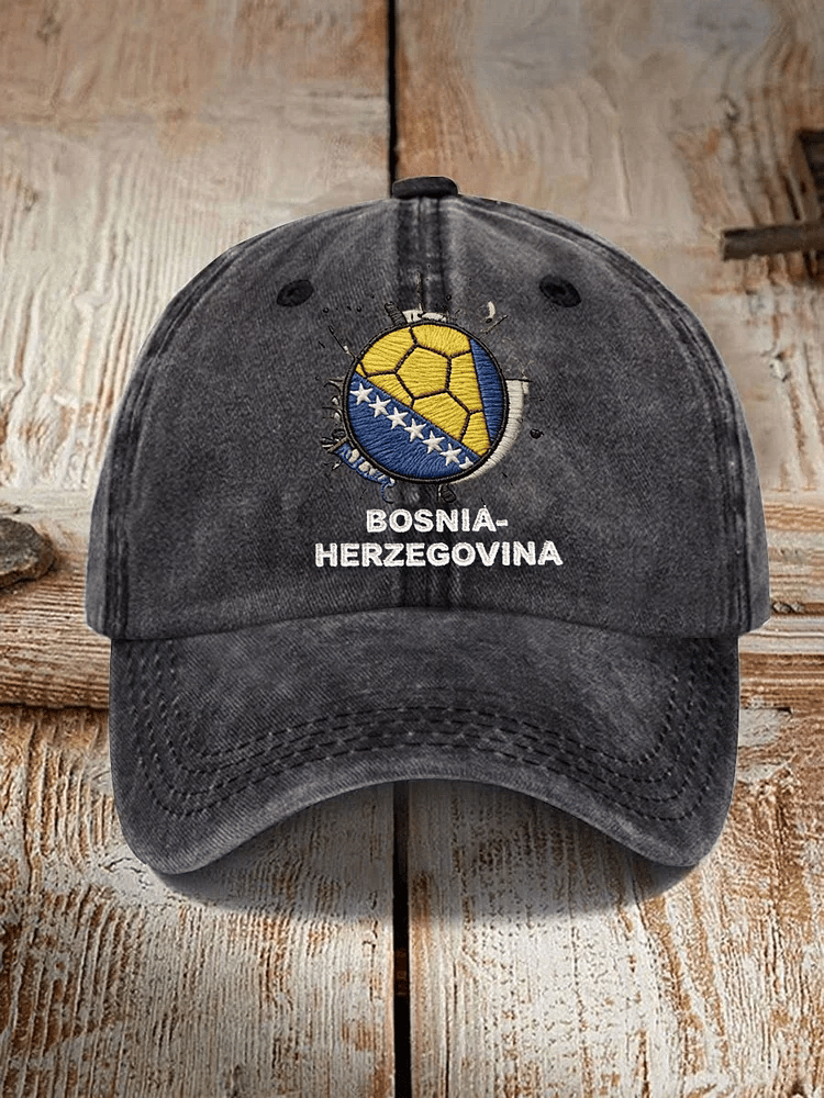 Unisex Bosnia ZMAJEVI Football Lover Print Gift For Soccer Fans Hat