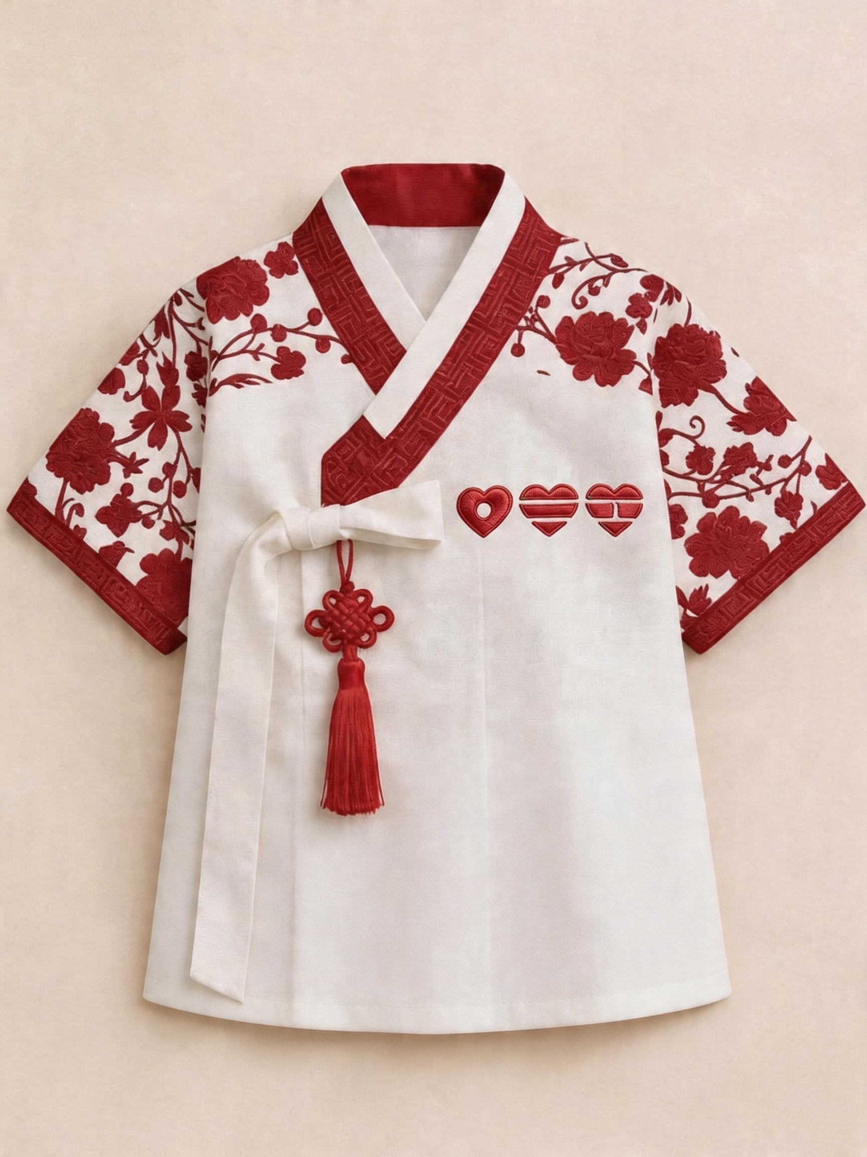 Women Concert-Inspired Jeogori Hanbok Top With Tassel