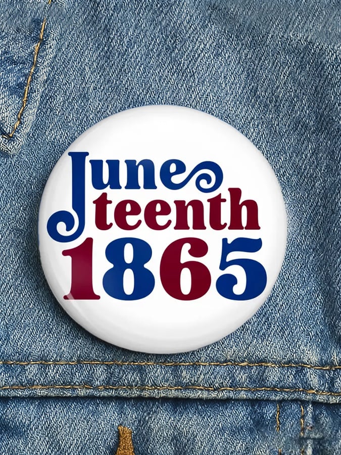 Juneteenth Pinback Button