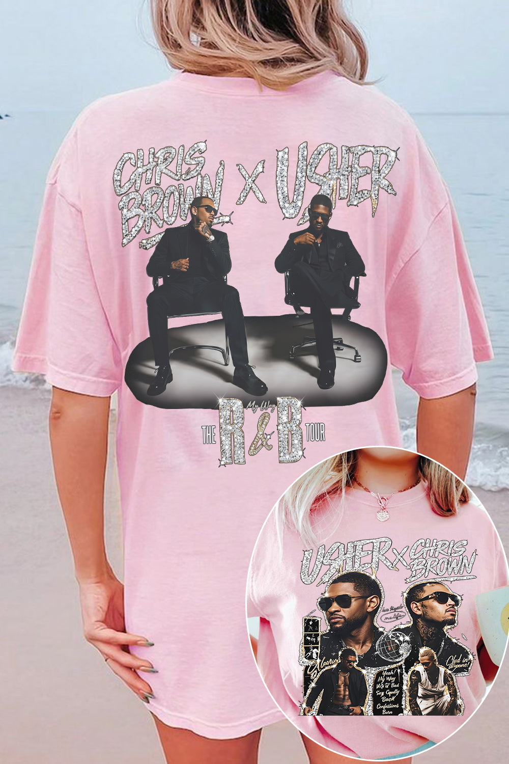Chrisbrown & Usher Women's Tee
