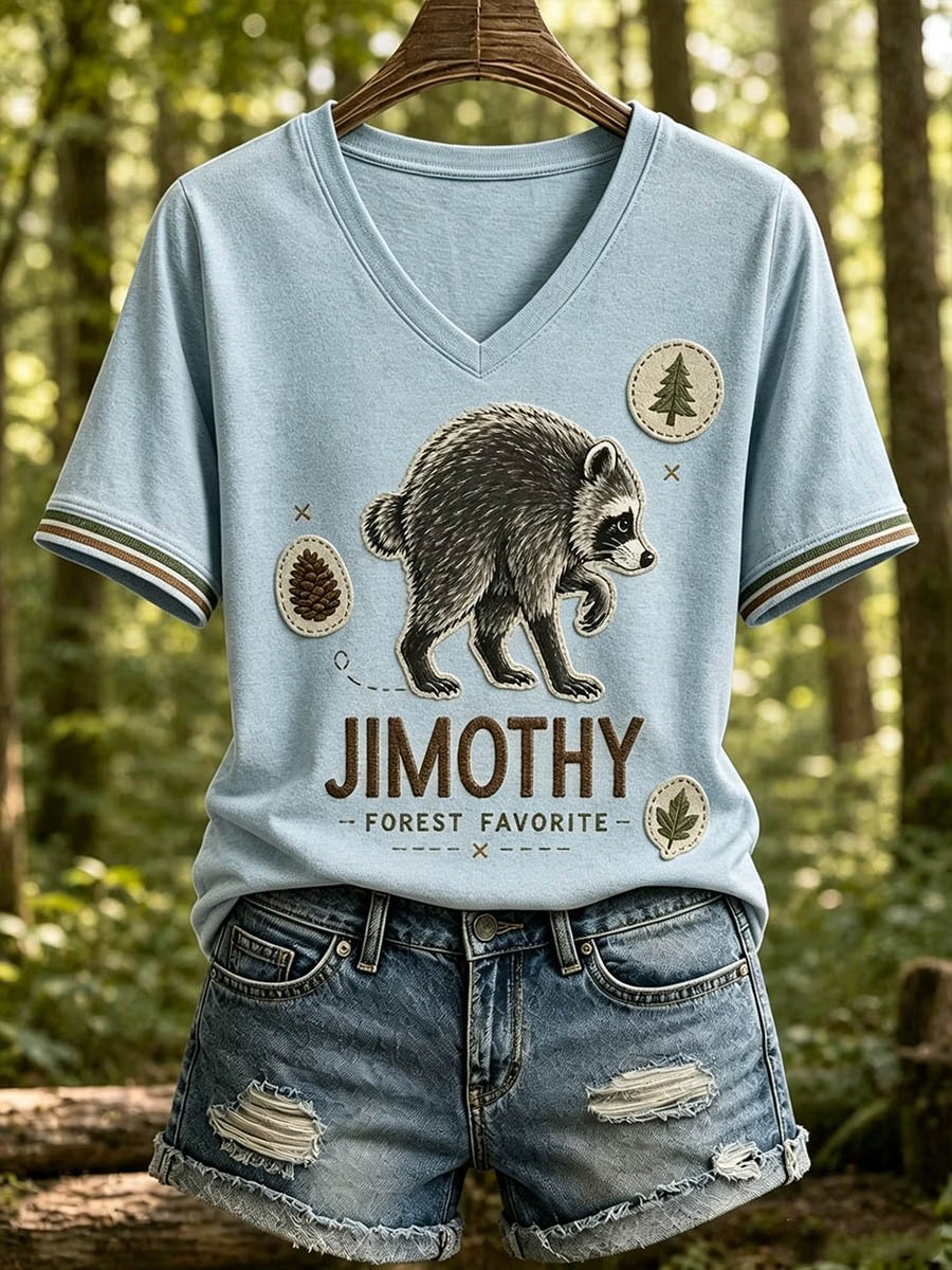 Women's Jimothy Raccoon T-Shirt