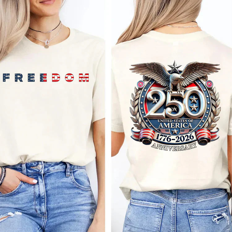 Unisex Freedom 250 Years Anniversary  T-Shirt