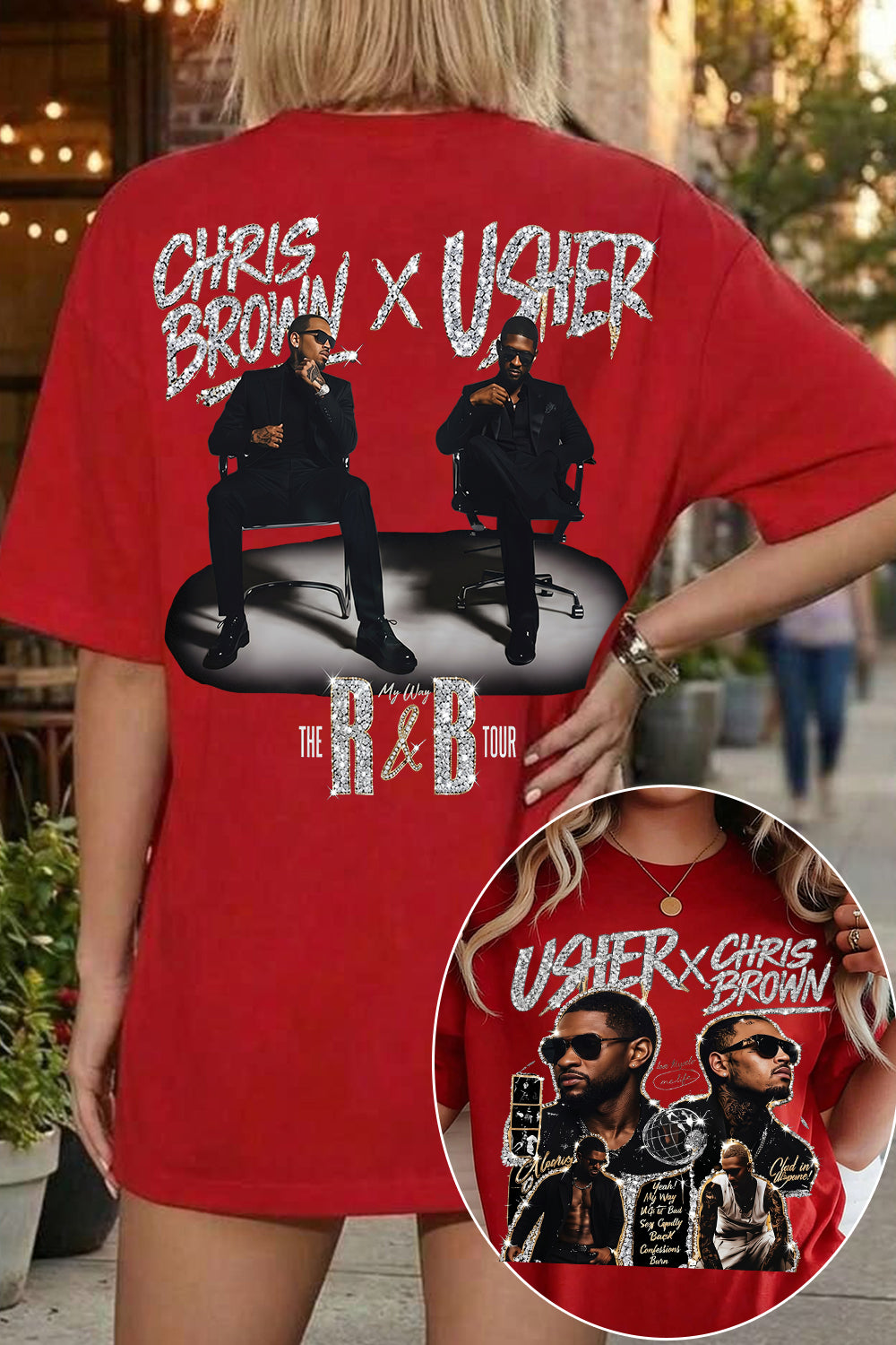 Chrisbrown & Usher Women's Tee