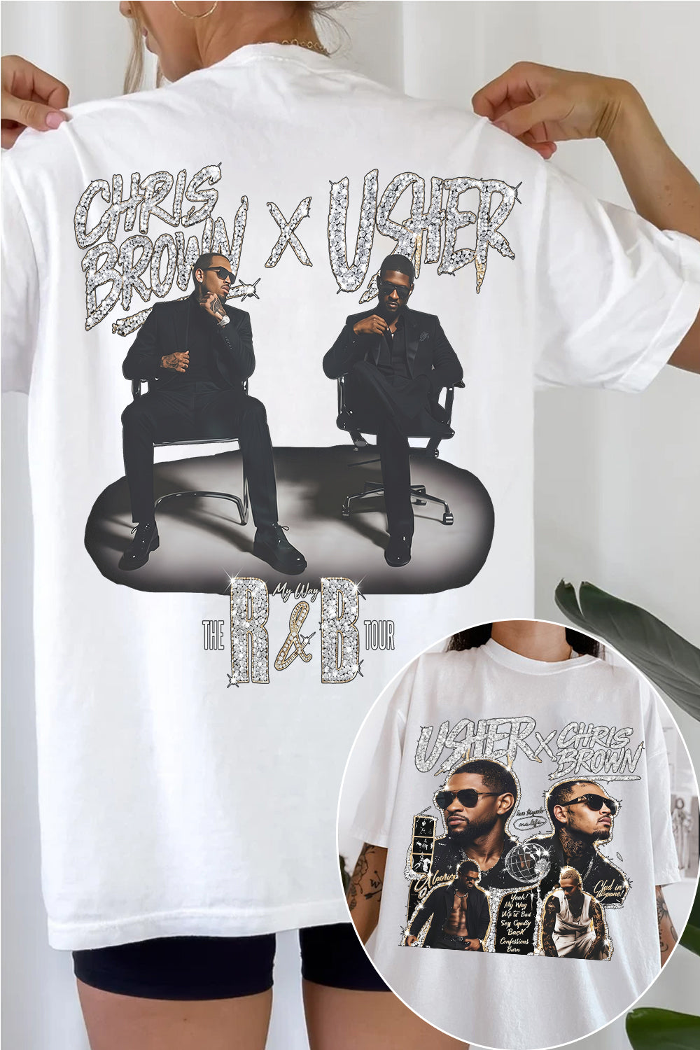 Chrisbrown & Usher Women's Tee