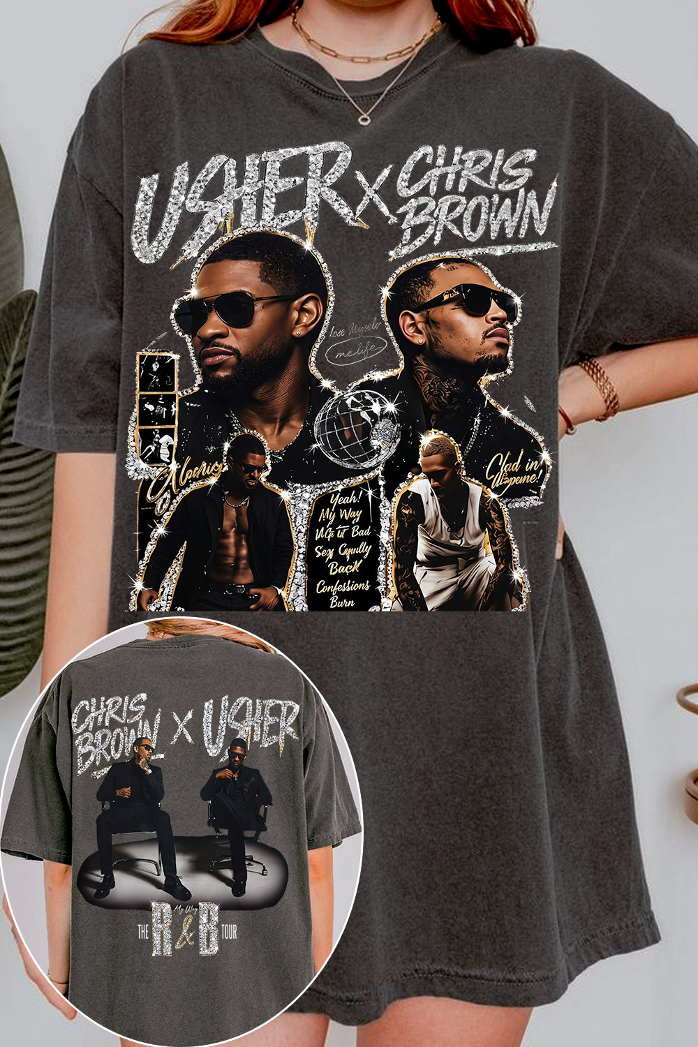Chrisbrown & Usher Women's Tee