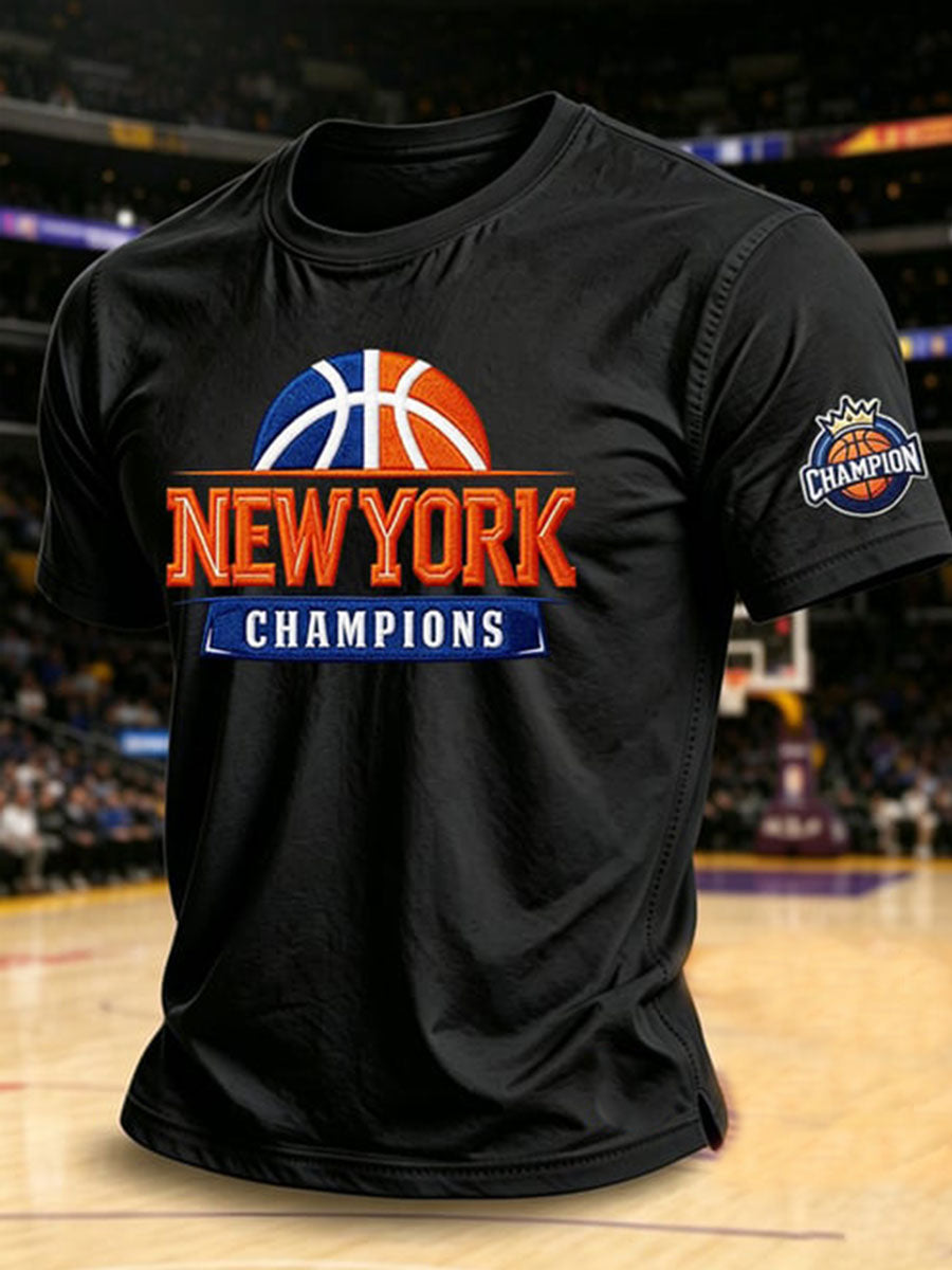 Men's New York Champions Short Sleeves T-shirt