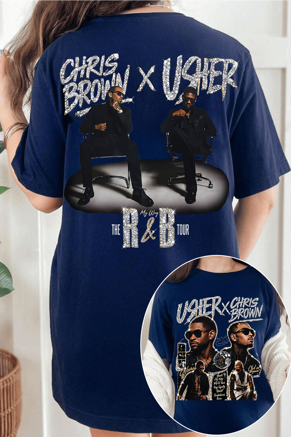 Chrisbrown & Usher Women's Tee